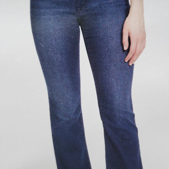 Jessica Simpson Jeans Women's 14/32 Blue Denim Mid- Rise Stretch Boot Cut NWT - Picture 9 of 9